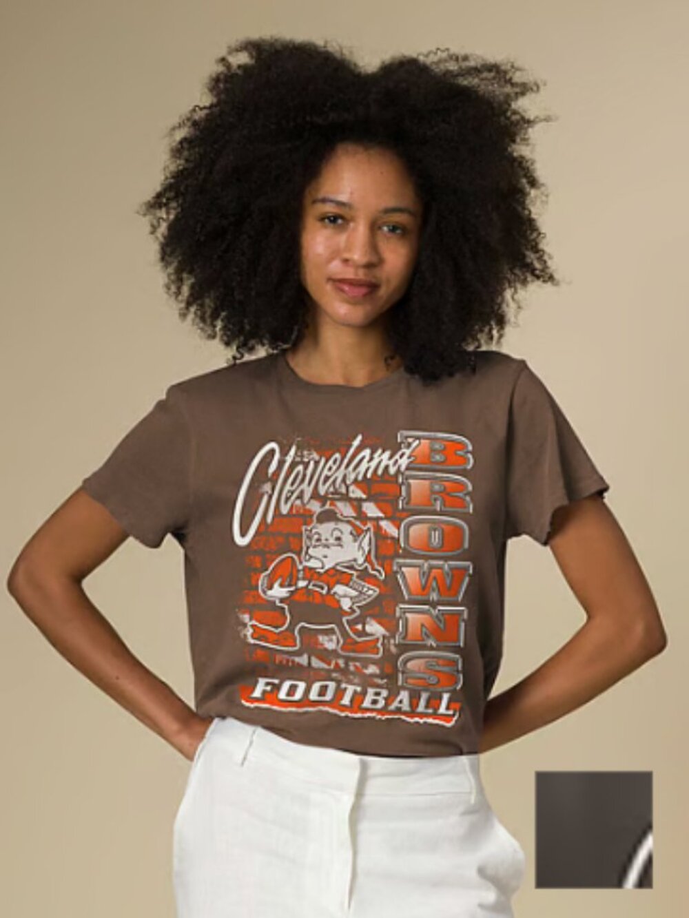 Women’s Cleveland Browns Tee NWT – Football Graphic Shirt size Small